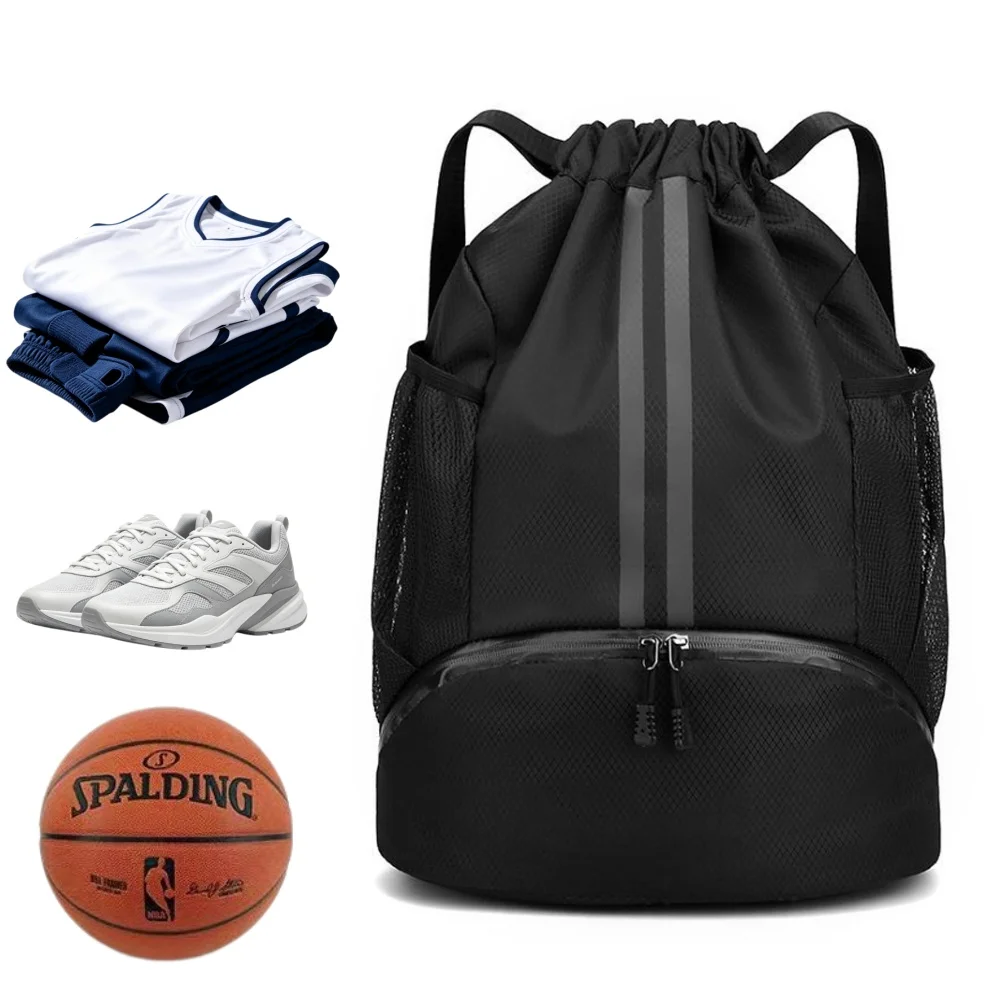 Drawstring Gym Bag - Sportrugzak met trekkoord, lichtgewicht sporttas met