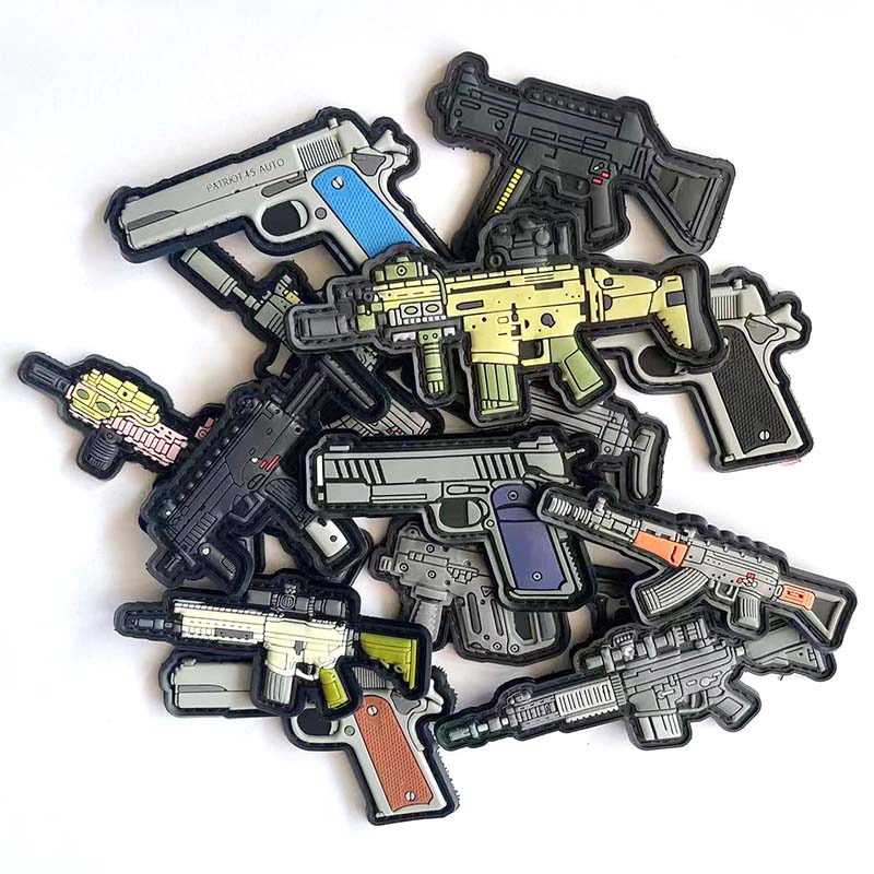 Urban Backpack Tactical - 3D PVC Rubberen Morale Patches Mini