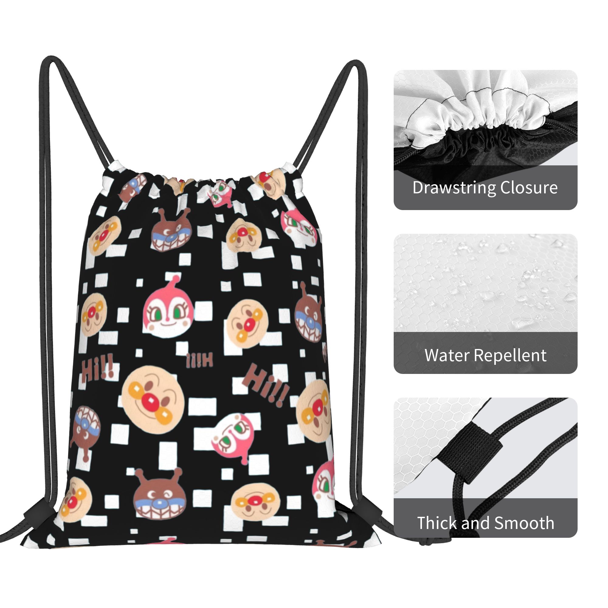 Aangepaste Anpanmans rugzakken - Drawstring Gym Bag recensie en prijs