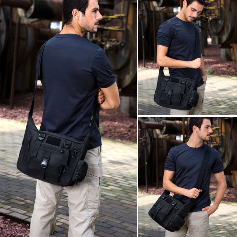 14-inch laptop schoudertas her - Rucksack Military Style recensie en prijs