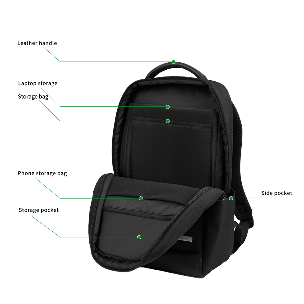 Laptoprugzak voor MacBook Pro  - Laptop Backpack 15.6 recensie en prijs
