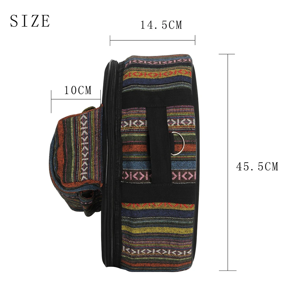 Snare Drum Gig Bag Etnische St - Rucksack Military Style recensie en prijs